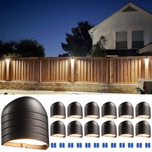 12-Pack Low Voltage Led Deck Lights, 250Lm Ultra Bright Fence Down Lights, Cri90 - £209.80 GBP