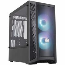 Cooler Master MasterBox MB311L ARGB Airflow Micro-ATX Tower with Dual ARGB Fans, - $137.27