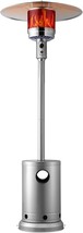 Vevor Patio Heater For Outdoor Use, 50000Btu Propane Heater Tall, Silver - $142.92