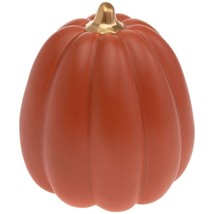 New! Terracotta Matte Pumpkin 5.5&quot; Tall - £31.60 GBP