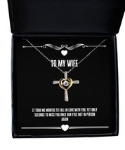 Funny Wife, It Took me Months to Fall in Love with You, Yet only Seconds to Miss - £39.12 GBP