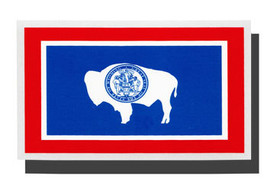 Wyoming Auto Decal - $3.00