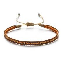 ZMZY Boho Colorful Woven Rope String Bracelet Yoga Handmade Chic Webbing... - $10.38