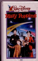 Walt Disney&#39;s Home Video Mary Poppins Vhs, In Clamshell, Tested A-OK, Free Ship! - £21.94 GBP