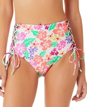 MSRP $20 California Waves Juniors Lace-Up Bikini Bottoms Multicolor Size... - $79.77 MXN