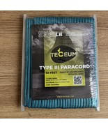 Paracord 550 lb  Tactical Parachute Cord Type III Strong  50 Feet Green ... - $14.00