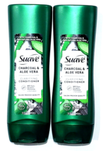 2 Bottles Suave Charcoal Aloe Vera Clarifying Conditioner Salon Quality ... - $21.99