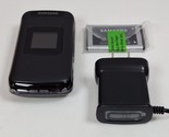 Samsung Entro SPH-M270 Black Flip Phone (Virgin Mobile) - £55.03 GBP
