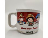 Vintage Campbell&#39;s Kids Soup Ceramic West Wood 1997 Mug 14 ounces M&#39;m M&#39;... - £7.03 GBP