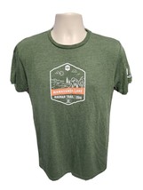 2018 Wawayanda Lake Ragnar Trail Adult Medium Green TShirt - $14.85