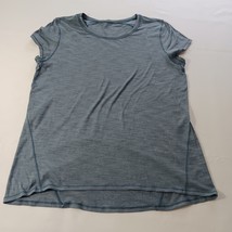 Lululemon Women&#39;s Light Round Neck T-Shirt Top Measured Chest 40&quot; - $21.77