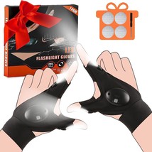 Unique Father&#39;s Day Gifts for Dad: LED Flashlight Gloves Mens Gifts - £9.91 GBP