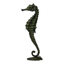 Seahorse Hippocampus Real Bronze Metal Art Statue Sculpture Home Decor - £59.30 GBP