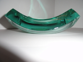 Stephen Schanser Art Glass Bowl Brush Strokes Signed and Dated image 5