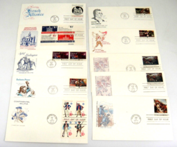 Bicentennial FDC Farnam Cachet 1975 1978 1st Day Issues Revolution Lot of 10 - £8.23 GBP