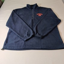 AS Sports Auburn Tigers Men&#39;s Blue 1/4 Zip Pullover Sweatshirt Size L Ch... - $15.93