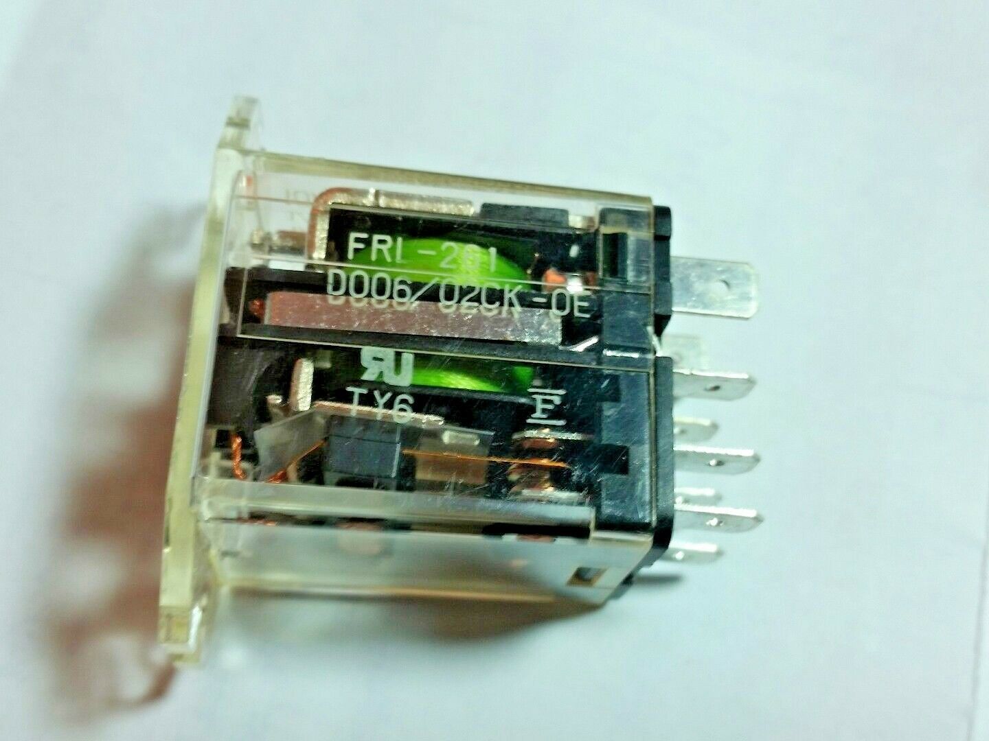 FUJITSU FRL261D006/02CK-OE NTE Equivilent NTE R14-11D10-6F Relay DPDT 6V... - $9.74