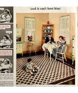 Congoleum Gold Seal Rugs #2 1934 Advertisement Full Page Lithograph DWU1 - $29.99