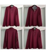 Twillory Men’s Performance Stretch Tailored Quarter Zip - 2XL / Burgundy - $33.16