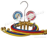 2 - way manifolds+ 3 hoses 90cm - Mastercool 33636-M mangueras colectores - $135.78