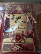 Jules Verne : Seven Novels, Barnes &amp; Noble 2010, leather bound.  Like New - $73.85