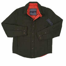 NEW $189 Tommy Hilfiger Wool Loden Jacket! Forest Green Handsome Quilted... - $119.00