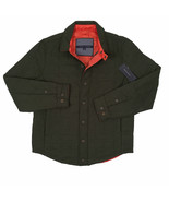 NEW $189 Tommy Hilfiger Wool Loden Jacket! Forest Green Handsome Quilted... - $162.75 CAD