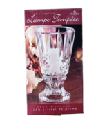 St. George Crystal Two Piece Hurricane Candle NWT - $19.79