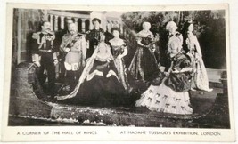 RPPC Hall of Kings Madame Tussaud Exhibition Postcard - £2.28 GBP