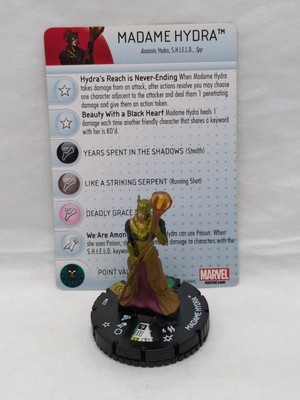 Madame Hydra Heroclix Super Rare Figure #057 With Card - $9.89