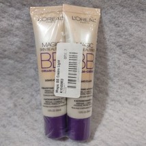 2 Pack L&#39;Oreal Paris Magic Skin Beautifier Cream 812 Light/Clear 1.0 Fl OZ - £14.33 GBP