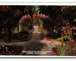 Rosa Arbor Punto Defiance Park TACOMA Washington Wa Unp Wb Cartolina T16 - £3.17 GBP