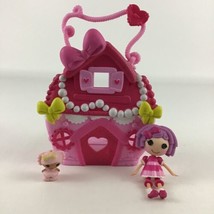 Lalaloopsy Tinies Jewel&#39;s House Playset Play N Go Dolls Figures 2014 MGA... - £19.31 GBP