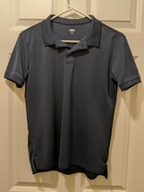 Old Navy XL 14-16 Youth 100% Polyester Navy Blue Polo Shirt School Uniform - $7.77