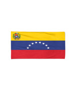 Venezuela Flag Beach Towel Swimming Pool Towels Summer Holiday Towels Gy... - $31.17 CAD+