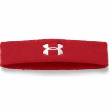2-UNDER ARMOUR PERFORMANCE HEADBANDS 2 PER ORDER NEW RED - £7.17 GBP