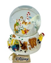 Disney Store Snowglobe snow globe figurine Tigger Eeyore Pooh Wonderland... - $346.50