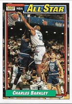 Basketball Card- Charles Barkley 1992 Topps #107 All-Stars - £1.00 GBP