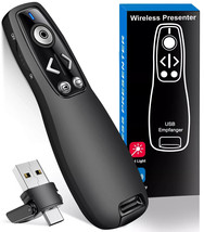 Power point Presentation Remote Control Wireless USB PPT Presenter Laser... - £9.14 GBP