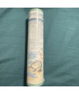 Wallpaper Border Beach Side Sand Castle Design Shells Starfish Pastels O... - $540.28 MXN