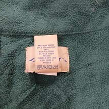 Blue Mountain RN#129746 Women's Green Quilted Full Zip Pockets Fleece Vest Sz L image 4