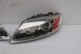 2007-09 Audi Q7 Xenon HID AFS Adaptive Headlight Head Light Set L&R POLISHED image 6