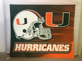 NCAA University of Miami Hurricanes Football Sign Wall Art Backlight KG - £27.25 GBP