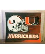 NCAA University of Miami Hurricanes Football Sign Wall Art Backlight KG - £27.37 GBP
