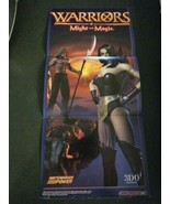 WARRIORS OF MIGHT AND MAGIC POSTER - Game Boy Color, GBC, Nintendo Power - £5.34 GBP