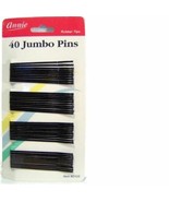 Annie 40 Jumbo Pins Black 3103 - $2.44 CAD