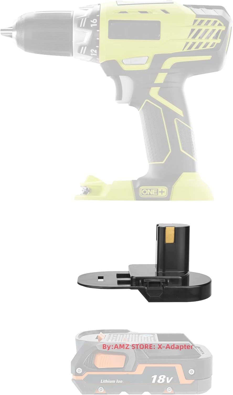 1X Adapter For Ryobi 18V Cordless Tools Fits For Ridgid 18V Battery (Not - $31.63