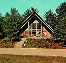 Greenfield NH Greenfield State Park Administration Building Vtg Chrome Postcard - $3.91