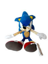 Sonic the Hedgehog Plush Doll Stuffed Animal Sega Toy 24&quot; Large Video Game Hero - £7.83 GBP