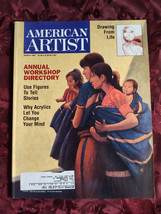 American Artist March 1997 Elias Rivera Ronald Lewis William A. Herring - £6.26 GBP